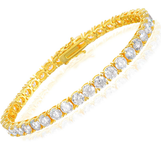 Unisex VVS1 Tennis Bracelet
